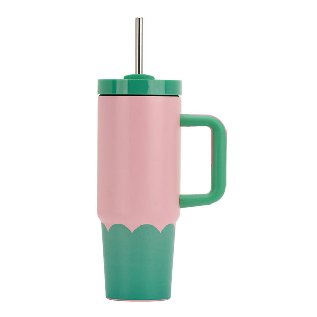 Annabel Trends - Super Sip - Stainless Steel - Musk & Green