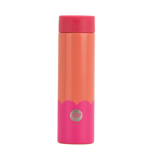 Annabel Trends - Mini Bottle - Stainless Steel - Wave Orange & Hot Pink