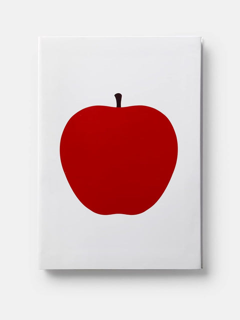 Enzo Mari - Apple Midsized Lined Softcover Notebook