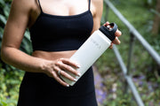 Sippa - Matte White Water Bottle