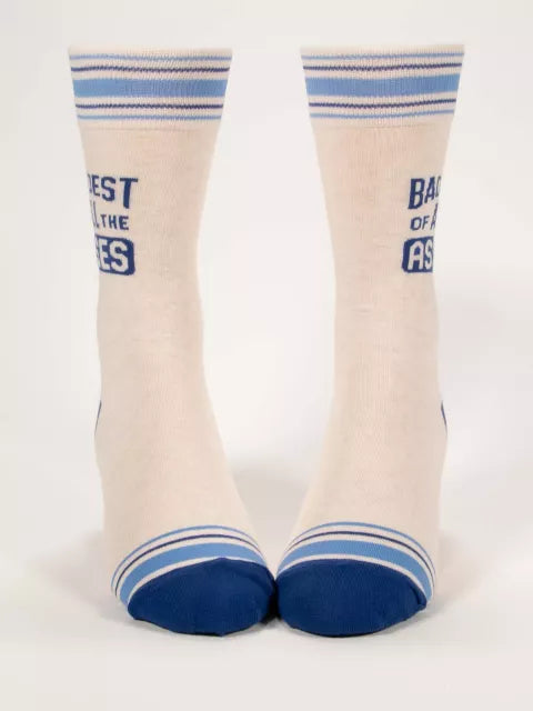 Blue Q - Baddest Of All The Asses - Men's Crew Socks