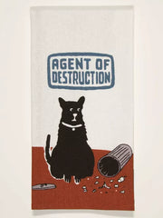 Blue Q - Agent Of Destruction - Dish Towel