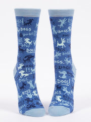 Blue Q - Dogs! Women's Crew Socks