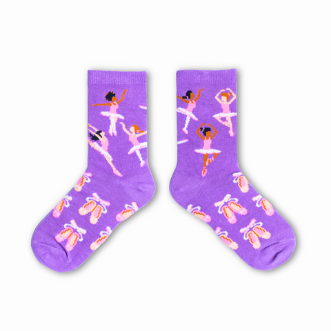 Spencer Flynn - Ballerinas Kids Socks (4-6 Years Old)