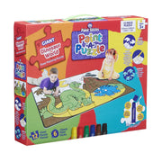 Little Brian - Paint Sticks - Dinosaur World - Paint A Puzzle