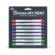 Fred - Borrow My Pen Memorable Multi-coloured Pen
