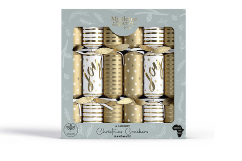 Mistletoe & Merry Luxury - Metallics Gold Joy Crackers