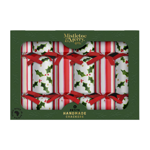 Mistletoe & Merry Petite 12s: Holly & Stripes Christmas Cracker