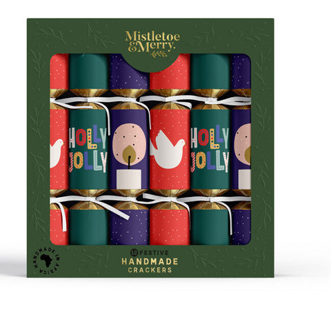 Mistletoe & Merry Festive 12s: Fun Icons Christmas Crackers