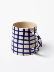 Jones & Co. - Larder Check Mug Navy