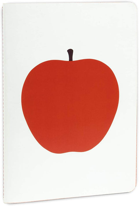 Enzo Mari - Apple A6 Single Line Notebook Soft Cover