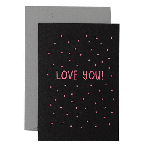 Me & Amber - Confetti Love You Greeting Card