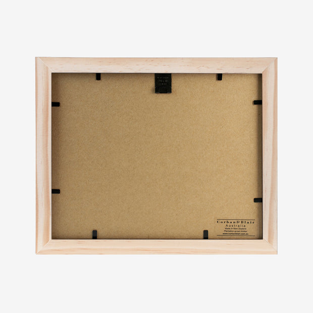 Corban & Blair - Box Frame With 6×4″ Natural