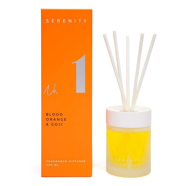 Serenity - 200ml Aromatic Diffuser - No.1 200ml Blood Orange & Goji