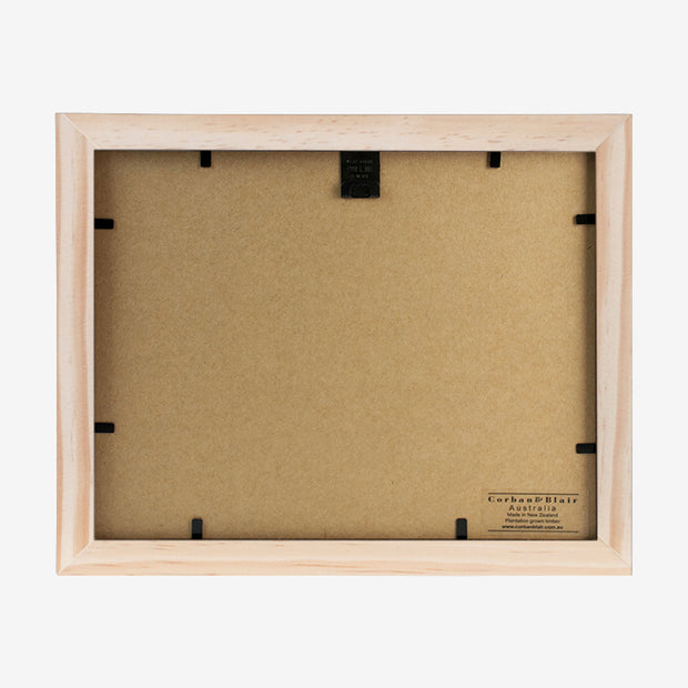 Corban & Blair - Box Frame With 5×7″ Natural