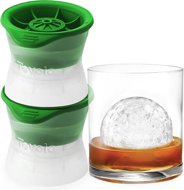 Tovolo - Golf Ball Shaped Ice Molds - Green