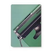 Olivetti - Green Midsized Sewn Lined Notebook Paperback