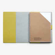 Corban & Blair - A5 Journal Leather - Yellow
