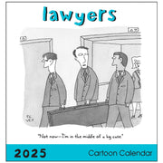 New Yorker - Lawyers Cartoon 12" x 12" 2025 Wall Calendar