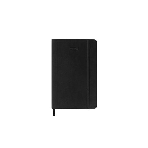 Moleskine - 2024 - 12 Month Weekly Soft Cover Diary/Planner - Pocket - Black