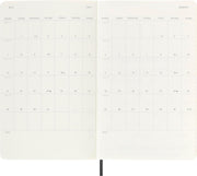 Moleskine - 2025 - 12 Month Weekly Horizontal Soft Cover Diary - Large - Black