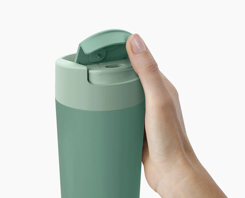 Joseph Joseph - Sipp™ Travel Mug Large with Hygienic Lid 454ml - Green