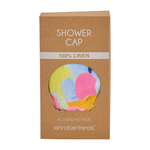 Annabel Trends - Shower Cap - Linen - Good Vibes