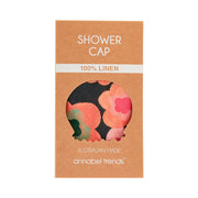 Annabel Trends - Linen Shower Cap - Midnight Blooms