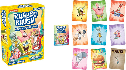 Spongebob Krabby Krush Card Game