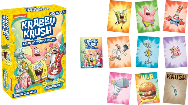 Spongebob Krabby Krush Card Game