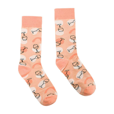 Annabel Trends - Boxed Jacquard Socks - Give Me Rose