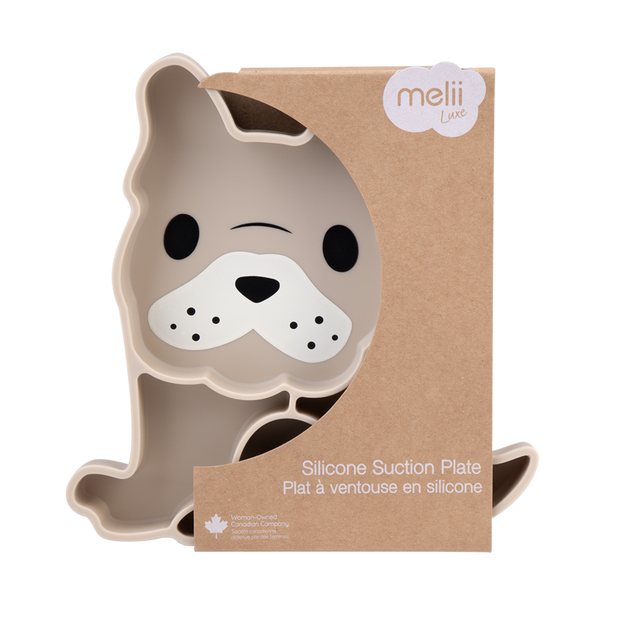 Melii - Luxe Silicone Suction Plate - Bulldog