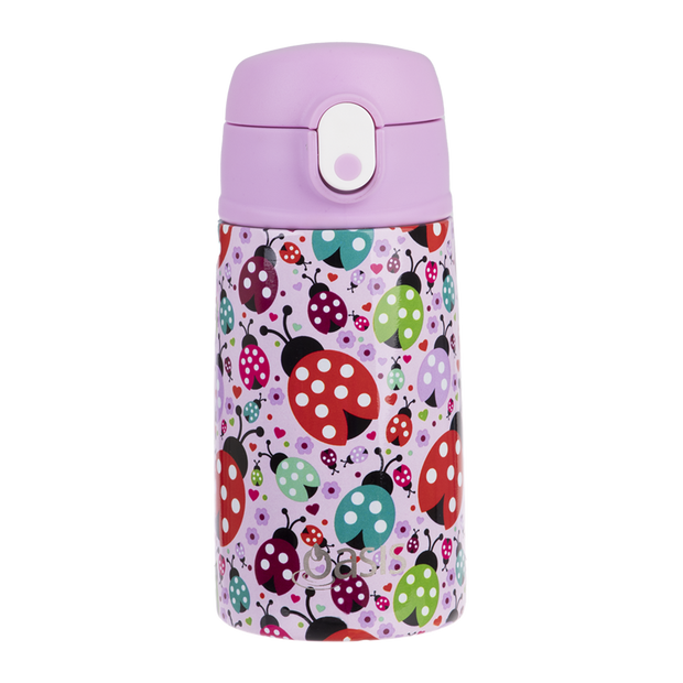 Oasis - Kids Drink Bottle With Sipper 400ml - Lovely Lady Bugs