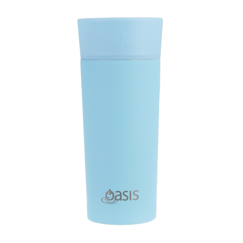 Oasis - Stainless Steel Insulated Travel Mug 360ml - Island Blue