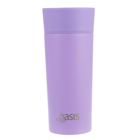 Oasis - Stainless Steel Insulated Travel Mug 360ml - Lavender