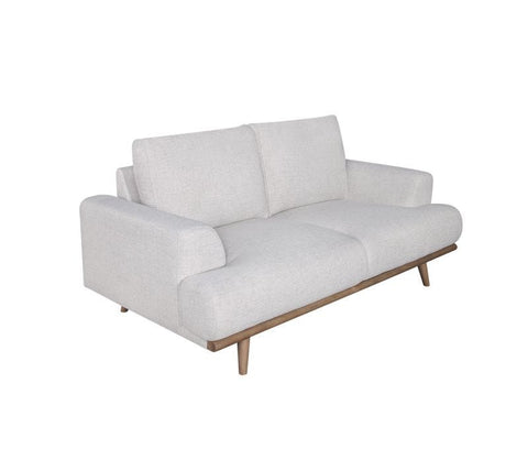 Elme Living - Xander Luna Almond Sofa 2 Seater