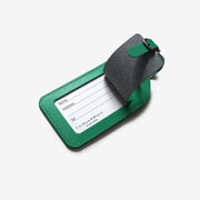 Corban & Blair - Leather Luggage Tag - Green