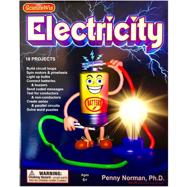 Science Wiz - Games/science Stem Learning Electricity Kit