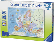 Ravensburger - Map of Europe Jigsaw Puzzle 200 Pieces