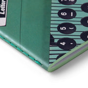 Olivetti - Green Small Sewn Lined Notebook Paperback