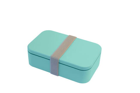 Cuisena - RPET Rectangular Bento with Cutlery -Aqua