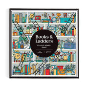 Galison - Books and Ladders Classic Board Game