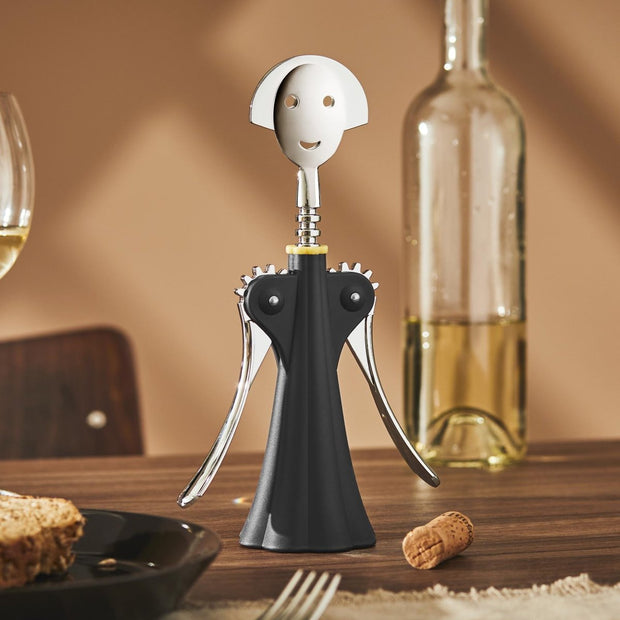 Alessi - Anna G Corkscrew - Black