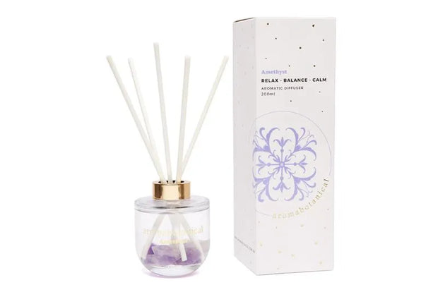 Aromabotanical - Crystal Diffuser – Amethyst – Relax, Balance, Calm