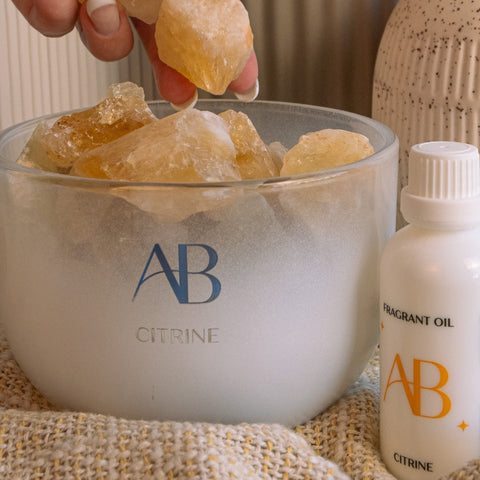 Aromabotanical - Citrine Crystal Potpourri & Oil