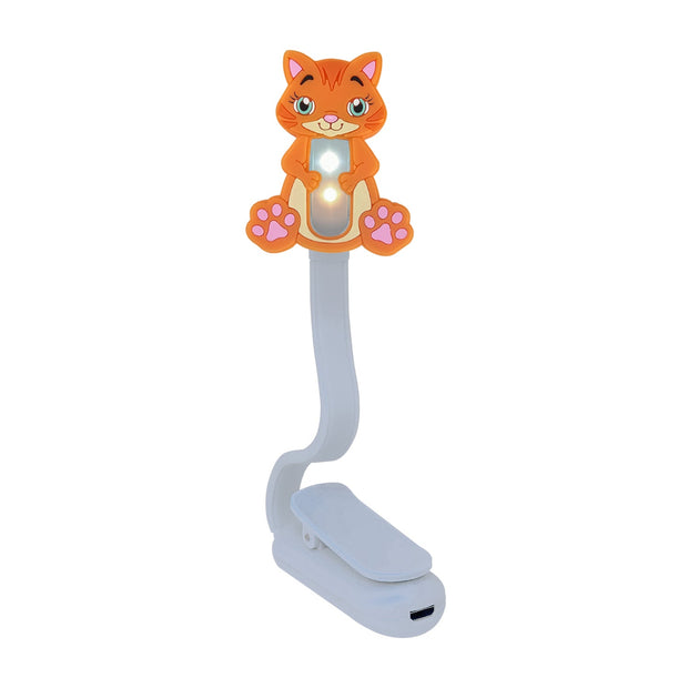 Animal Booklight Rechargable - Cat