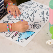 Annabel Trends - Silicone Colouring Mat - Sea Animals