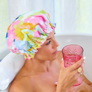 Annabel Trends - Shower Cap - Linen - Good Vibes