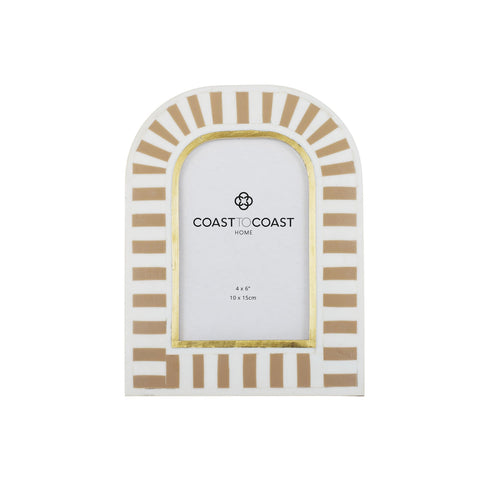 Coast To Coast Home - Alexis Resin 4x6" Photo Frame 18x23cm - Nude