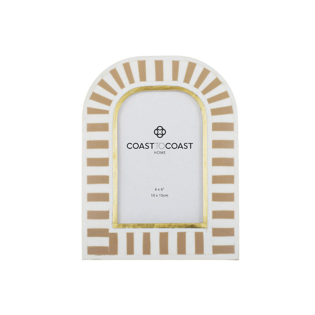 Coast To Coast Home - Alexis Resin 4x6" Photo Frame 18x23cm - Nude
